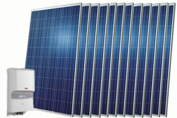 Sistema Fotovoltaico mais de 2500W